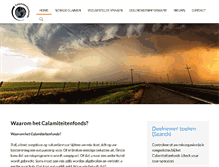Tablet Screenshot of calamiteitenfonds.nl